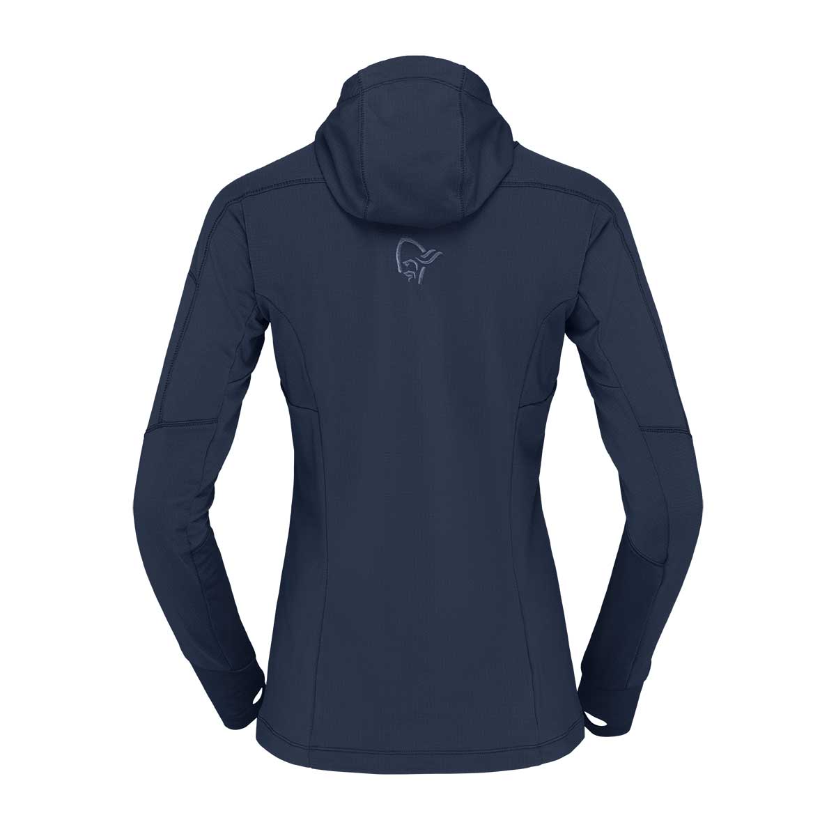 Norrona Falketind Power Grid Hoody Women's in Indigo Night Blue